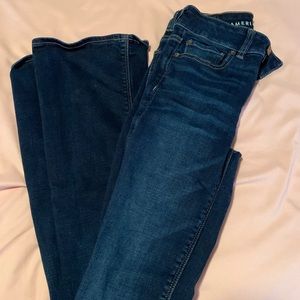 Hi rise American eagle artist flare jeans